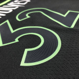 22/23 TIMBERWOLVES TOWNS #32 Black Top Quality Hot Pressing NBA Jersey (Trapeze Edition)
