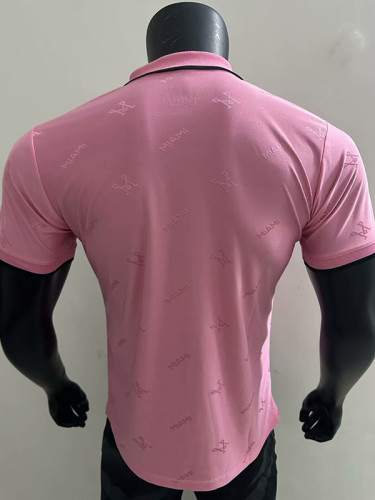 25/26 Inter Miami Pink Player Version  Polo Shirts