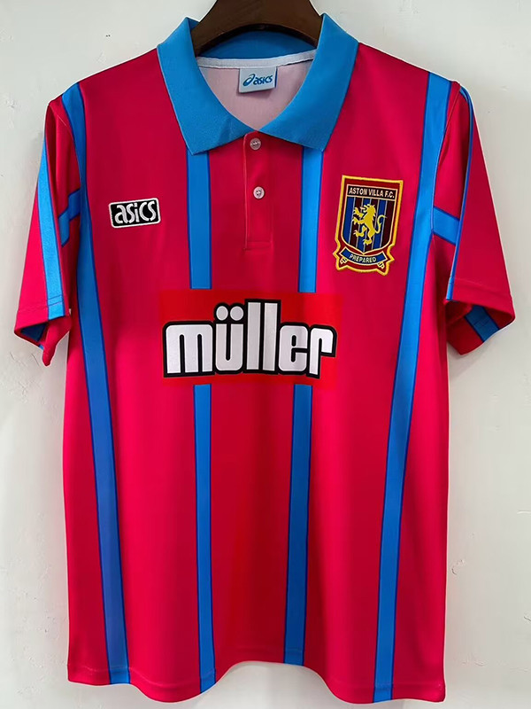 1994 Aston Villa Home Retro Soccer Jersey