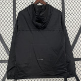 2024 New NK Black Windbreaker（连帽、背下小字）