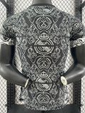 24/25 RMA Black and white patterns Special Edition Player Version Soccer Jersey