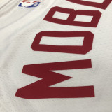22/23 Cleveland Cavaliers MOBLEY #4 White Top Quality Hot Pressing NBA Jersey