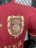 24/25 Bayern 125th Anniversary Edition  Player Version Soccer Jersey(胸前字）