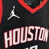 23/24 Rockets SENGUN #28 Black Top Quality Hot Pressing NBA Jersey (Trapeze Edition)飞人版