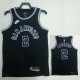 22/23 SA Spurs LEONARD #2 Black Top Quality Hot Pressing NBA Jersey (Retro Logo)