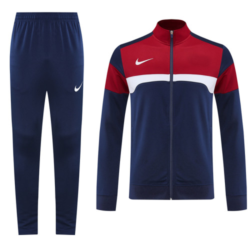 25/26 NJ15 Royal Blue & Maroon Jacket Tracksuit
