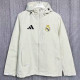 24/25 RMA White Assault  Hooded Windbreaker (Y13连帽冲锋衣）