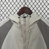 2024 New Jordon White Windbreaker(连帽）