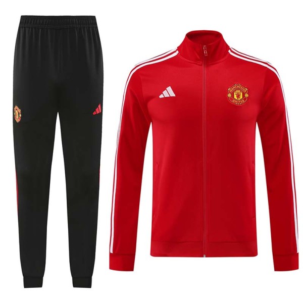 24/25 Man Utd Red Jacket Tracksuit#01