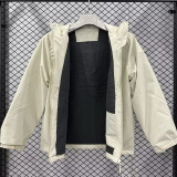 2024 New CAMEL White Velvet Windbreaker F6（加绒、连帽）