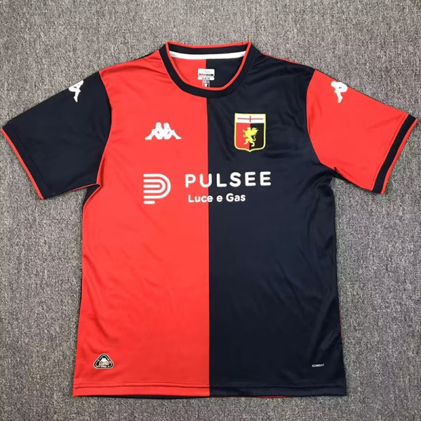 24/25 Genoa Home Fans Soccer Jersey