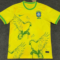 22/23 Brazil Yellow Bird Special Edition Fans Soccer Jersey