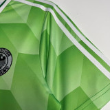 1988 Germany Away Green Retro Soccer Jersey