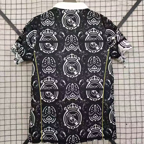 25/26  RMA Team Logo Black  Polo Shirts