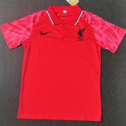21/23 LIV Red Classic Polo Short Sleeve (粉红袖)