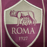 24/25 Roma Home  Fans Soccer Jersey