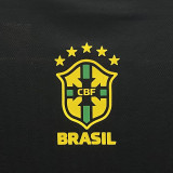 24/25 Brazil Christ statue Blue  Fans Soccer Jersey(背上带国标）
