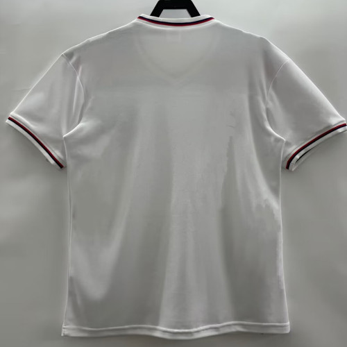 1980/1982 England Home White Retro Soccer Jersey