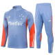 24/25  Cruzeiro Grey Half Pull Tracksuit  (半拉链、B853)