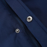 24/25 Flamengo Royal Blue Hooded Cotton Coat 连帽棉衣