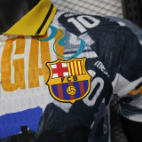 25 /26 BAR Famous Star Commemorative Edition   Player Version Soccer Jersey