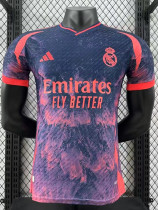 24/25 RMA Blue Blue Pink Special Edition Player Version Soccer Jersey