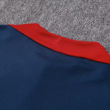 24/25 England Sapphire Blue Half Pull Tracksuit  (半拉链)