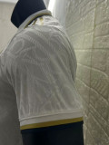 24/25 RMA White Steel Pattern Edition Player Version Soccer Jersey
