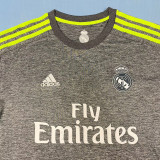2015/2016 RMA Away Long Sleeve  Retro Soccer Jersey