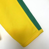 2002 Brazil Home Retro Long Sleeve Soccer Jersey