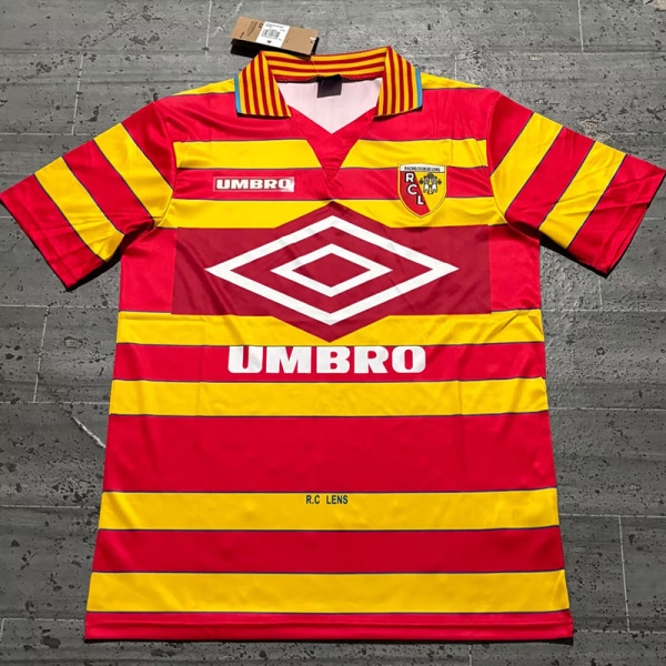 1997/1998 RC Lens Home Retro Soccer Jersey