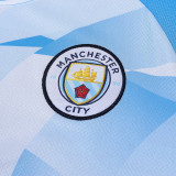 24/25 Man City  Blue & White Training Short Suit