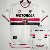 2000 Sao Paulo Home Retro Soccer Jersey（圆领）