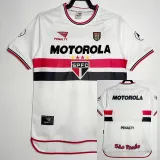 2000 Sao Paulo Home Retro Soccer Jersey（圆领）