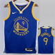 22/23 WARRIORS IGUODALA #9 Blue Top Quality Hot Pressing NBA Jersey (V领)