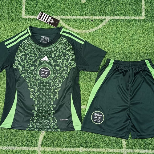 24/25  Algeria Away Kids Soccer Jersey