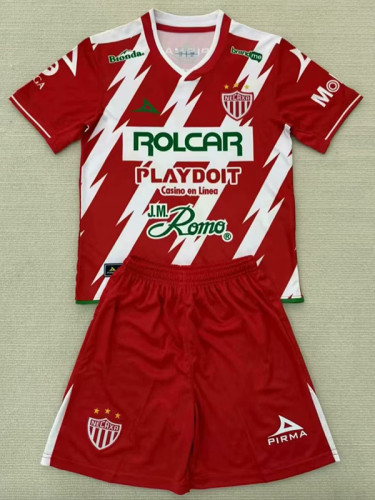 24/25 Necaxa Home Kids Soccer Jersey