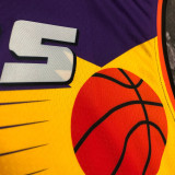 22/23 SUNS PAUL #3 Purple Top Quality Hot Pressing NBA Jersey (Retro Logo)