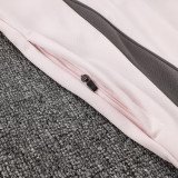 24/25 RMA Light Pink Hooded  Tracksuit(Add Fluff)  #F610加绒