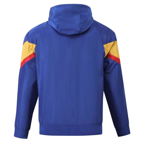 24/25 Brazil Blue & Yellow Windbreaker(黄标）
