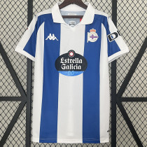 24/25 La Coruna Home Fans Soccer Jersey