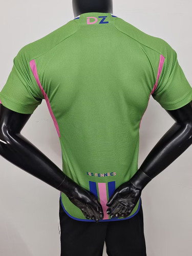 24/25 Algeria Green Pink Special Edition  Player Version Soccer Jersey A30