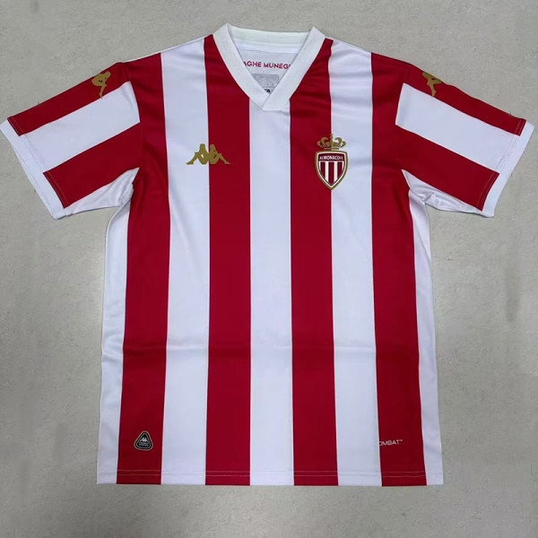 24/25 Monaco White Red Special Edition Fans  Soccer Jersey