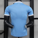 2024 Lazio Blue 50th Anniversary Edition Player Version Soccer Jersey