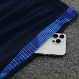 24/25 AD  Blue Color Half Zipper Sportswear # 801蓝彩(半拉链)