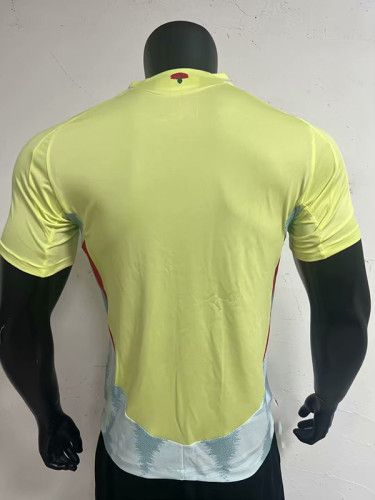 2024 Spain Away Player Version Soccer Jersey