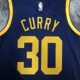 22/23 WARRIORS CURRY #30 Royal blue Top Quality Hot Pressing NBA Jersey (Trapeze Edition)