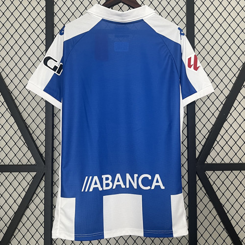 24/25 La Coruna Home Fans Soccer Jersey