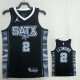22/23 SA Spurs LEONARD #2 Black Top Quality Hot Pressing NBA Jersey (Trapeze Edition)