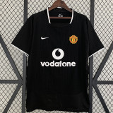 2003/2004 Man Utd Away Retro Soccer Jersey